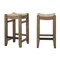 Alaterre Furniture Newport Set of Two 26"H Wood Counter Height Stools with Rush Seats ANNP212171 - alternate 1